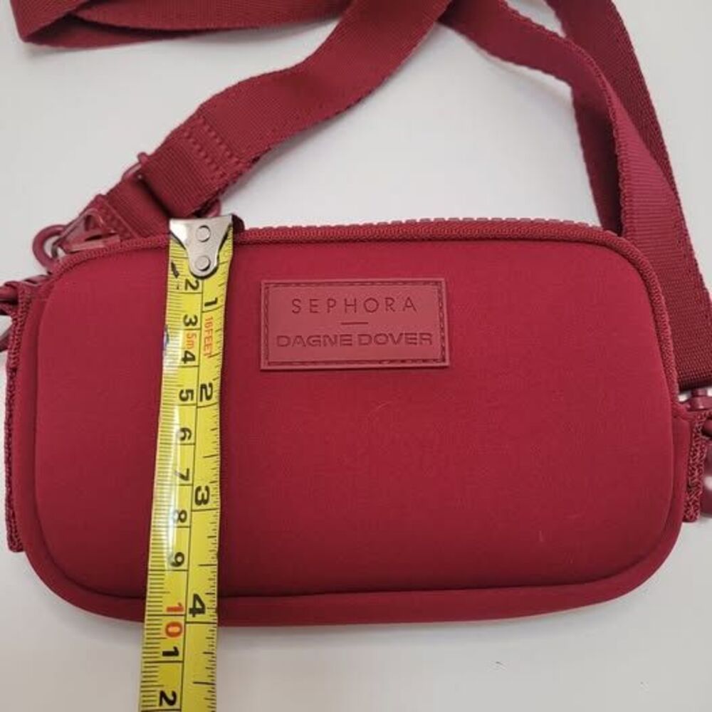 Sephora Dagne Dover Unisex Red Crossbody Bag